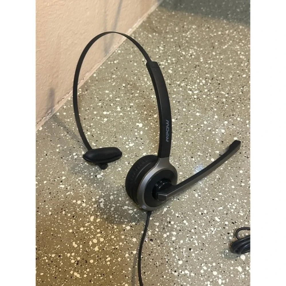 Mpow Computer Headset Wired 3.5mm Call Center Business Office‎ Headphone